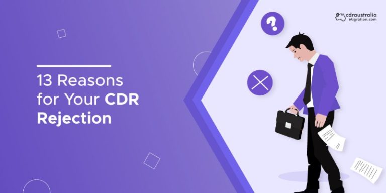 Top 13 Reasons for Your CDR Rejection | CDRAustraliaMigration.com