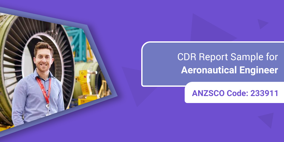 CDR Sample for Aeronautical Engineer