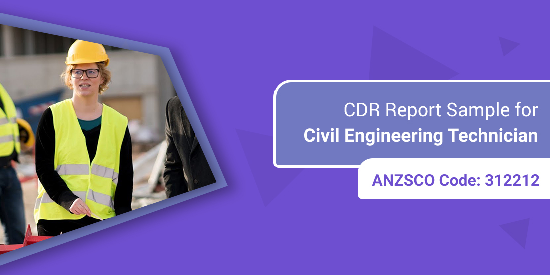 CDR Sample Civil Engineering Technician