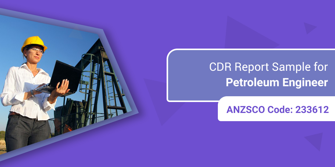 CDR Sample for Petroleum Engineer