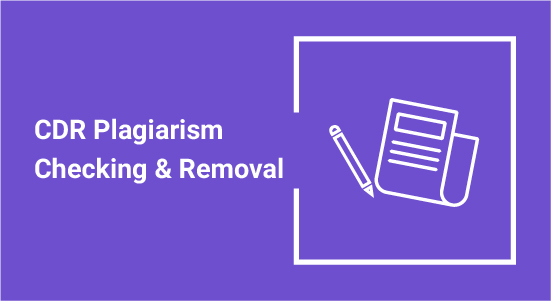CDR Plagiarism Checking and Removal service