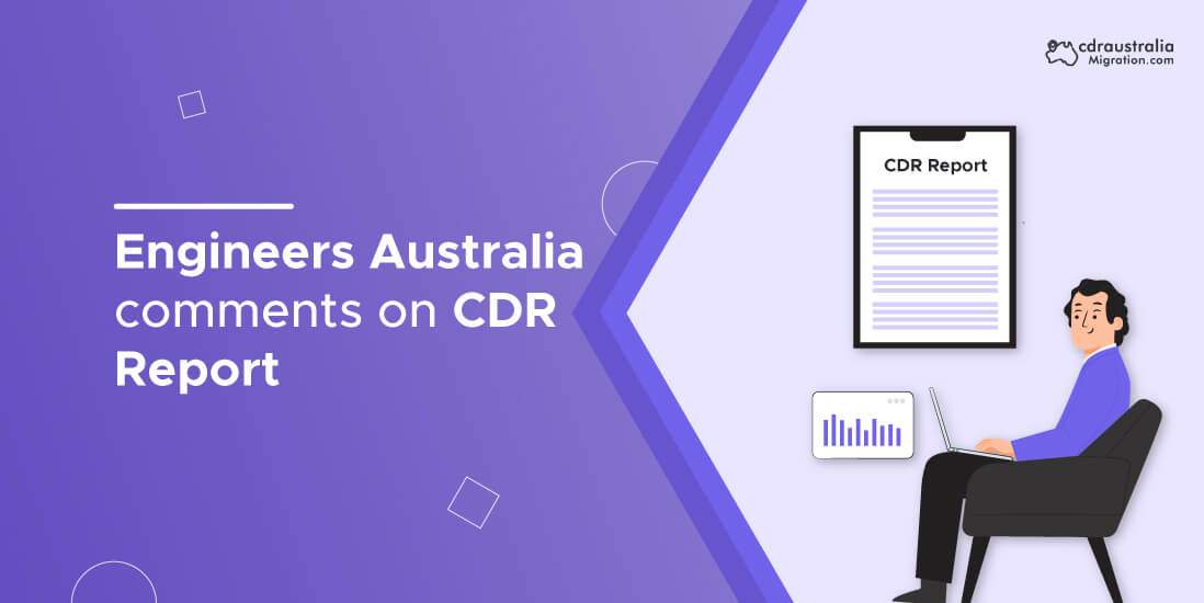Engineers Australia comments on CDR Report