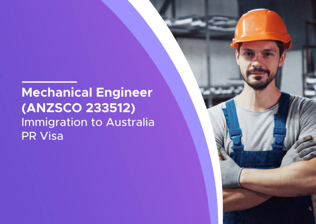 Mechanical Engineer ANZSCO 233512 CDRAustraliaMigration