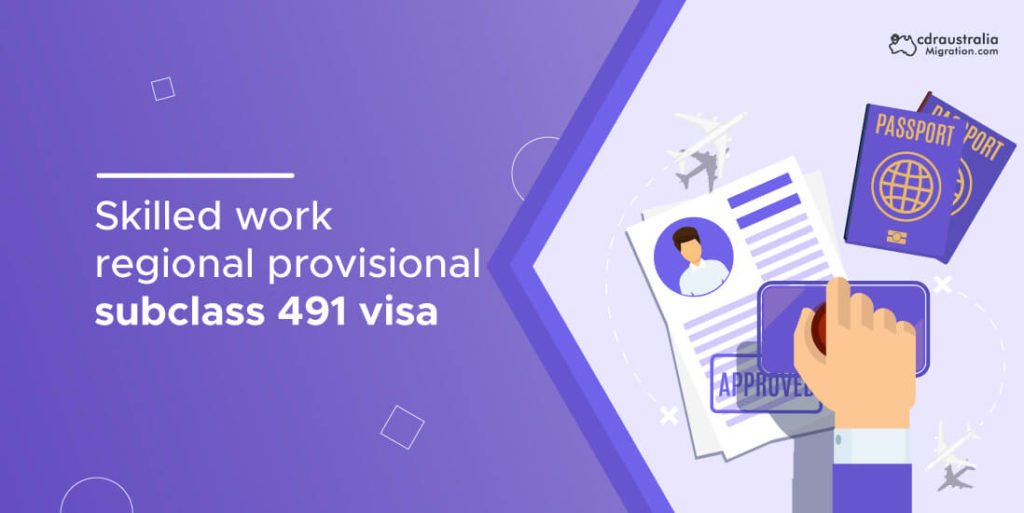 Provisional subclass 491 visa