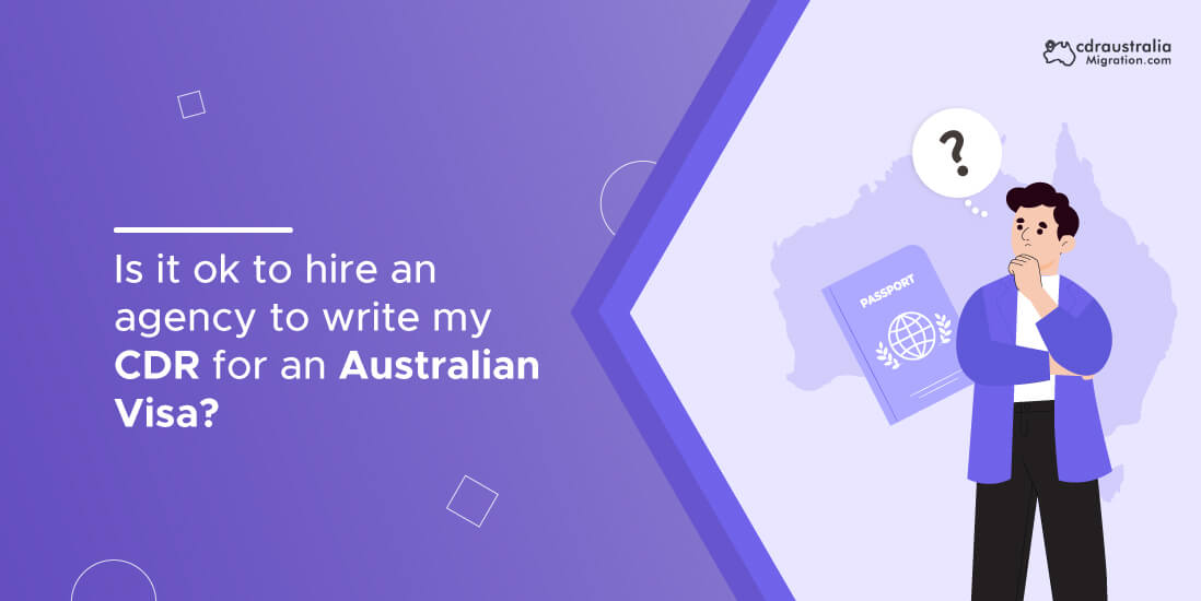 Write my CDR for an Australian visa?