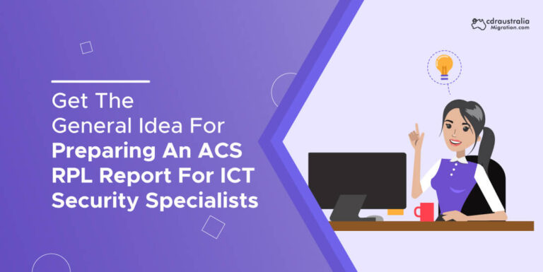 Preparing an ACS RPL Report for ICT Security Specialists.