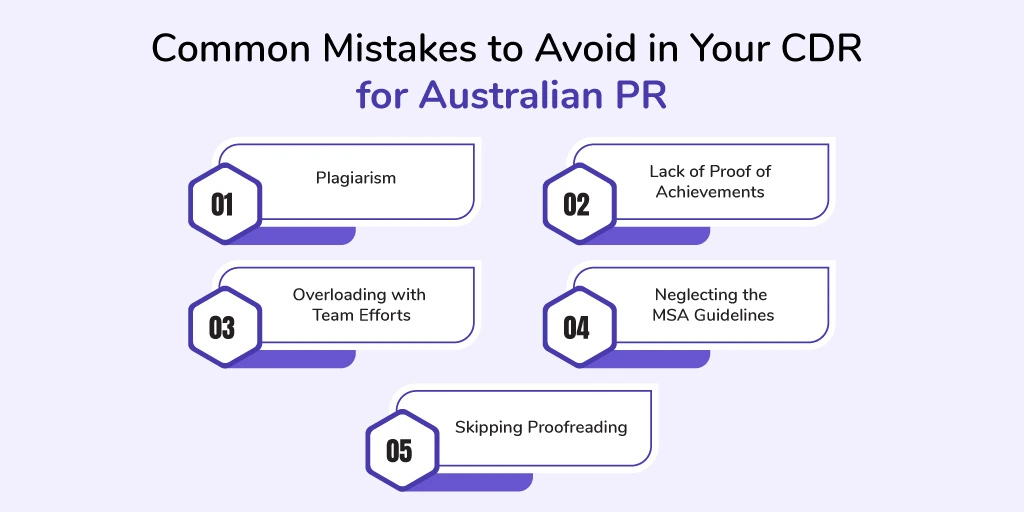 Common Mistakes to Avoid in Your CDR for Australian PR